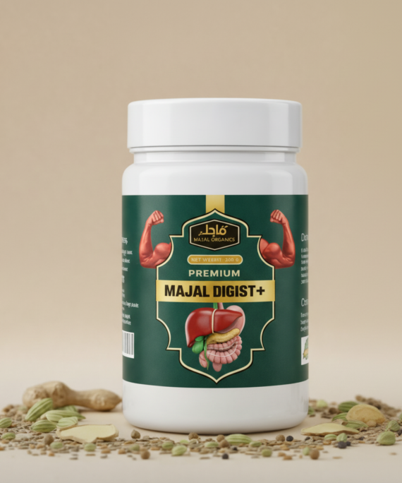 Majal Digest+ Herbal Powder Phaki – Natural Digestive Support for Gas, Bloating & Indigestion